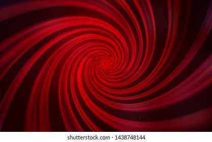 Dark Red vector background with galaxy stars. Blurred decorative design in simple style with galaxy stars. Pattern for astronomy websites.