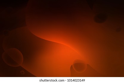 Dark Red vector background with lamp shapes. Modern gradient abstract illustration with bandy lines. The template for cell phone backgrounds.
