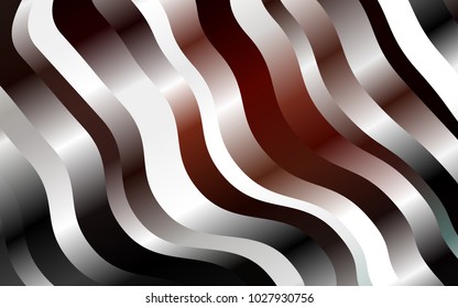 Dark Red vector background with lamp shapes. Shining crooked illustration in marble style. Brand-new design for your ads, poster, banner.