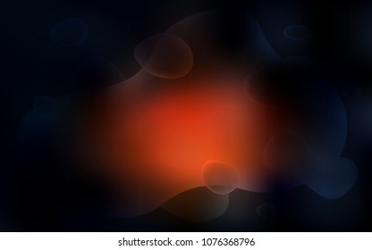 Dark Red vector background with lamp shapes. Brand-new colored illustration in memphis style with gradient. New composition for your brand book.