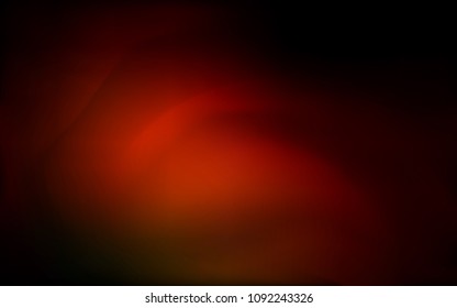 Dark Red vector background with lamp shapes. A completely new color illustration in marble style. The best blurred design for your business.