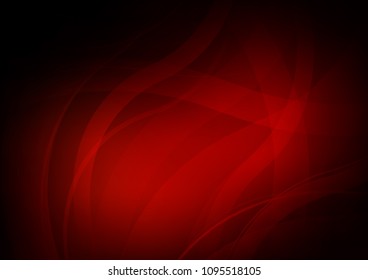 Dark Red vector background with lamp shapes. A completely new color illustration in marble style. A new texture for your  ad, booklets, leaflets.