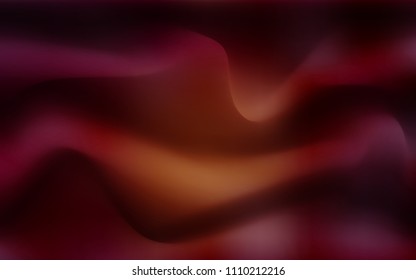 Dark Red vector background with lamp shapes. Creative geometric illustration in marble style with gradient. Brand-new design for your ads, poster, banner.