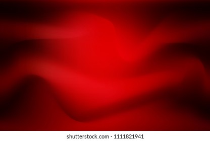 Dark Red vector background with lamp shapes. Colorful abstract illustration with gradient lines. A new texture for your  ad, booklets, leaflets.