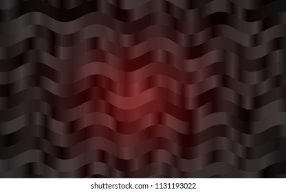 Dark Red vector background with lamp shapes. Creative illustration in halftone marble style with gradient. New composition for your brand book.