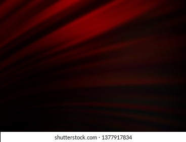 Dark Red vector background with lamp shapes. A completely new color illustration in marble style. The best blurred design for your business.