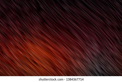 Dark Red vector background with lamp shapes. Blurred geometric sample with gradient bubbles.  Brand new design for your ads, poster, banner.
