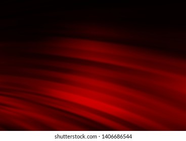 Dark Red vector background with lamp shapes. An elegant bright illustration with gradient. The best blurred design for your business.