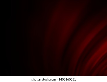 Dark Red vector background with lamp shapes. Glitter abstract illustration with wry lines. A completely new marble design for your business.