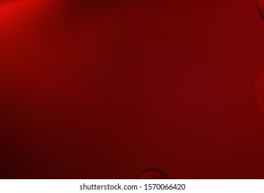 Dark Red vector background with lamp shapes. Modern gradient abstract illustration with bandy lines. Brand-new design for your ads, poster, banner.