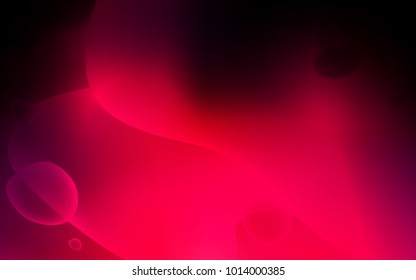 Dark Red vector background with lava shapes. Shining crooked illustration in memphis style. A completely new template for your business design.