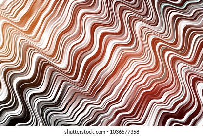 Dark Red vector background with lava shapes. Blurred geometric sample with gradient bubbles.  New composition for your brand book.