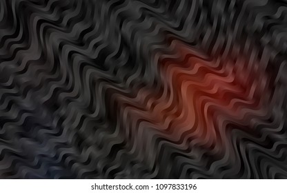 Dark Red vector background with lava shapes. Colorful illustration in abstract marble style with gradient. New composition for your brand book.