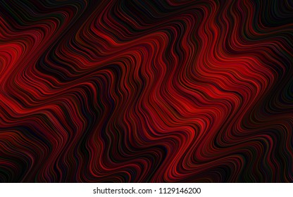 Dark Red vector background with lava shapes. Brand new colored illustration in marble style with gradient. Marble design for your web site.