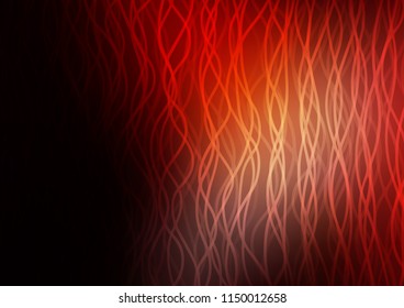 Dark Red vector background with lava shapes. Colorful abstract illustration with gradient lines. Marble style for your business design.