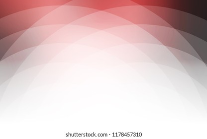 Dark Red vector background with lava shapes. Shining illustration, which consist of blurred lines, circles. The template for cell phone backgrounds.