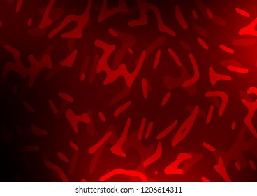 Dark Red vector background with lava shapes. Geometric illustration in marble style with gradient.  New composition for your brand book.