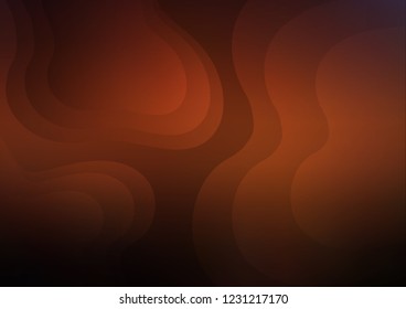 Dark Red vector background with lava shapes. A completely new color illustration in marble style. A completely new template for your business design.