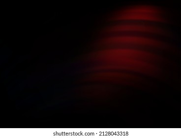 Fondo vectorial rojo oscuro con formas lava. Ilustración de nuevo color en estilo de mármol con gradiente. Patrón de ondas texturadas para los fondos.