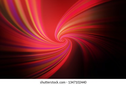 Dark Red vector background with lines. A shining illustration, which consists of curved lines. A completely new design for your business.