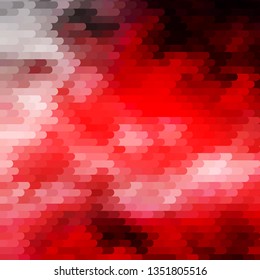 Dark Red vector background with lines. Gradient illustration with straight lines in abstract style. Pattern for ads, commercials.