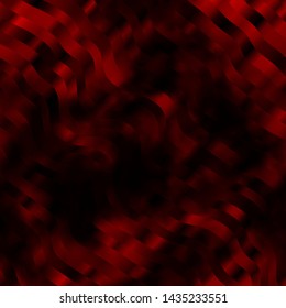 Dark Red vector background with lines. Colorful illustration with curved lines. Design for your business promotion.