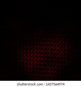 Dark Red vector background with lines. Colorful gradient illustration with abstract flat lines. Pattern for booklets, leaflets.