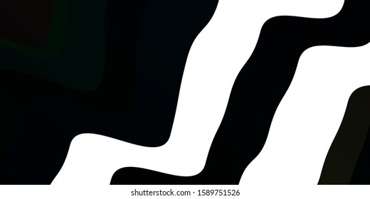 Dark Red vector background with lines. Colorful abstract illustration with gradient curves. Best design for your ad, poster, banner.