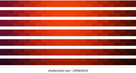 Dark Red vector background with lines. Modern abstract illustration with colorful lines. Pattern for booklets, leaflets.