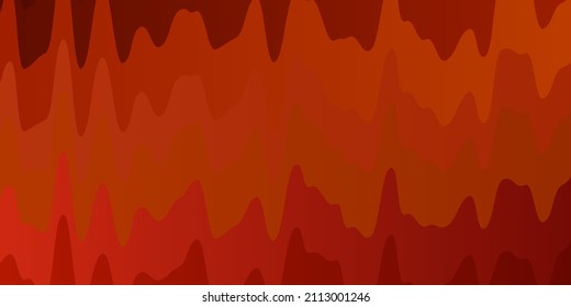 Dark Red vector background with lines. Illustration in abstract style with gradient curved.  Design for your business promotion.