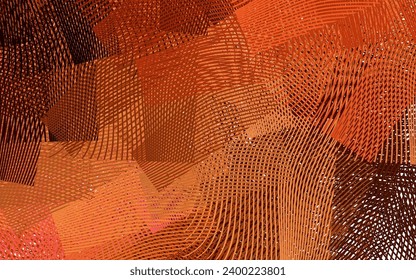 Dark Red vector background with lines. An elegant bright illustration with gradient lines. A sample for your ideas.