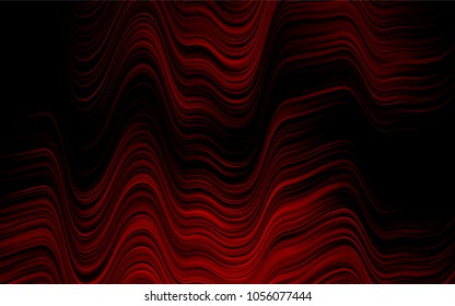 Dark Red vector background with liquid shapes. A completely new color illustration in marble style. The best blurred design for your business.