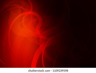 Dark Red vector background with liquid shapes. Brand new colored illustration in marble style with gradient. The best blurred design for your business.