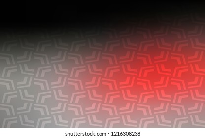 Dark Red vector background with liquid shapes. Shining illustration, which consist of blurred lines, circles. Pattern for your business design.