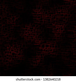 Dark Red vector background in polygonal style. Abstract gradient illustration with rectangles. Pattern for websites, landing pages.