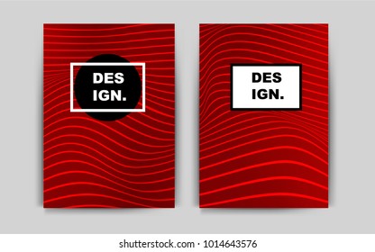 Dark Red vector background for presentations. Booklet with textbox on colorful abstract background. Pattern for ads, leaflets, labels of your business.