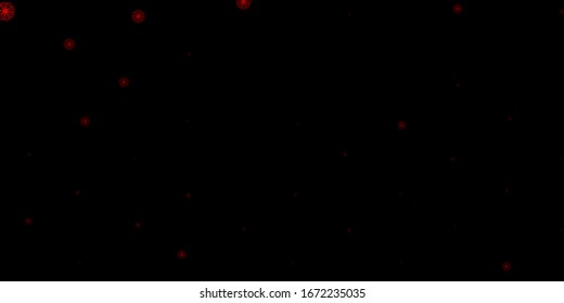 Dark Red vector background with random forms. Colorful abstract forms with gradient in simple style. Elegant design for wallpaper set.