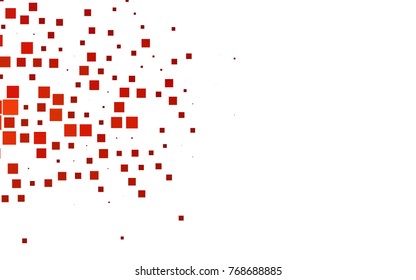 Dark Red vector background of rectangles and squares. Style quilt and blanket. Geometrical rectangular pattern. Repeating pattern with rectangle shapes.