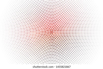 Dark Red vector  background with spots. Glitter abstract illustration with blurred drops of rain. Design for your business advert.