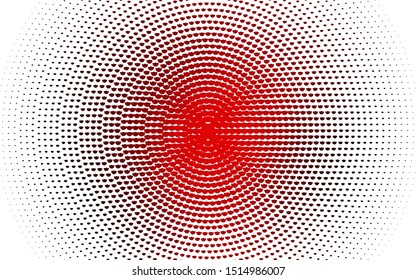 Dark Red vector  background with spots. Blurred bubbles on abstract background with colorful gradient. Pattern for beautiful websites.