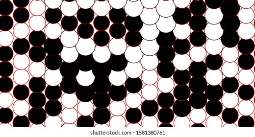 Dark Red vector background with spots. Abstract illustration with colorful spots in nature style. Pattern for websites.