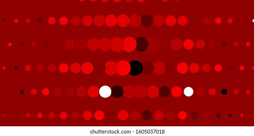 Dark Red vector background with spots. Abstract illustration with colorful spots in nature style. Pattern for wallpapers, curtains.