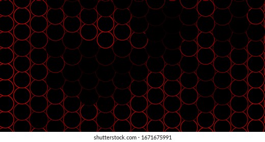 Dark Red vector background with spots. Abstract illustration with colorful spots in nature style. Pattern for websites.