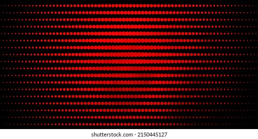 Dark Red vector background with spots. Illustration with set of shining colorful abstract spheres. Pattern for websites.