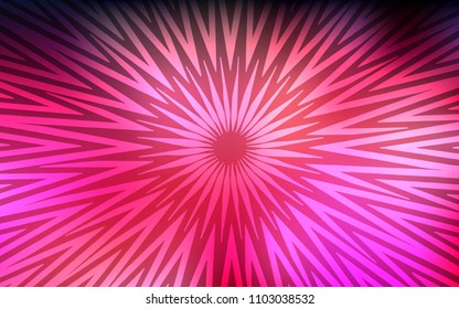 Dark Red vector background with straight lines. Shining colored illustration with sharp stripes. The pattern for ad, booklets, leaflets.