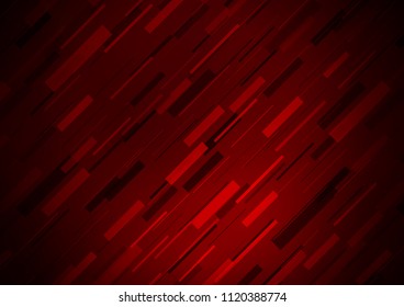 Dark Red vector background with straight lines. Blurred decorative design in simple style with lines. The template can be used as a background.