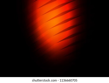 Dark Red vector background with straight lines. Lines on blurred abstract background with gradient. The pattern can be used for busines ad, booklets, leaflets