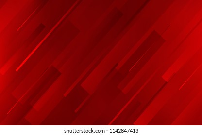 Dark Red vector background with straight lines. Blurred decorative design in simple style with lines. Pattern for ads, posters, banners.
