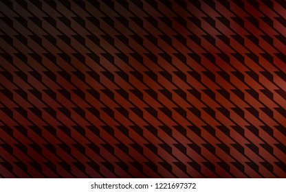 Dark Red vector background with straight lines. Lines on blurred abstract background with gradient. Pattern for ad, booklets, leaflets.
