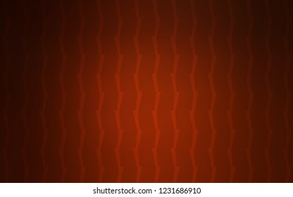 Dark Red vector background with straight lines. Blurred decorative design in simple style with lines. Smart design for your business advert.